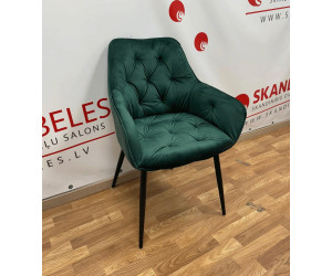 Virtuves krēsls Ferla (Zaļš velveta) Virtuves krēsls Ferla (Zaļš velveta)